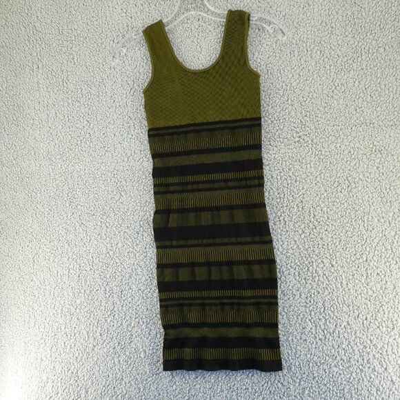 Free People Intimately Bodycon dress Black Yellow Size XS/S P NEW - Picture 6 of 9